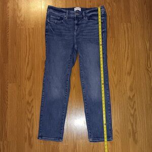 Lane Bryant Mid Rise Signature Fit Straight Medium Wash Denim Jeans Size 14